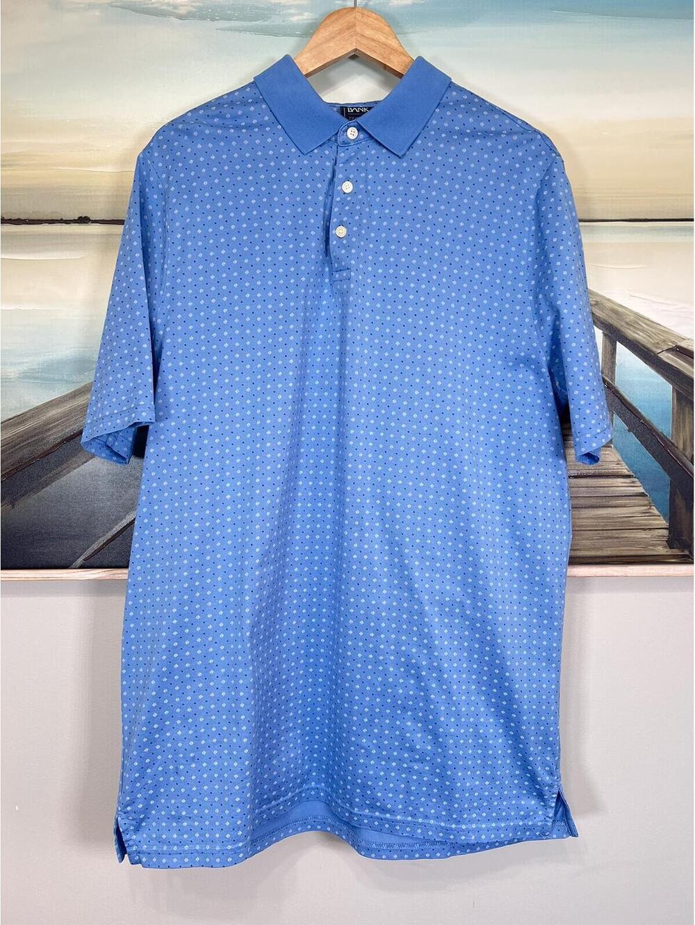 Jos. A. Bank Traveler Classic Fit Polo Shirt Men's Large 100% Cotton